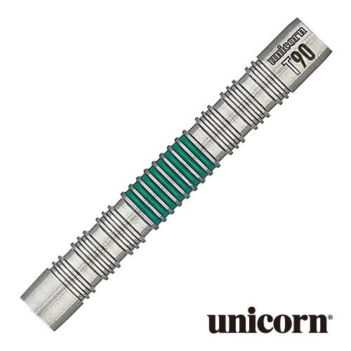 ダーツ バレル ユニコーン unicorn T90 CORE XL GREEN 90% TUNGSTEN SOFT TIP | unicorn（ダーツ）