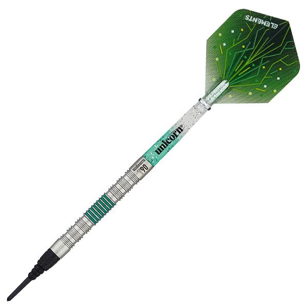 ダーツ バレル ユニコーン unicorn T90 CORE XL GREEN 90% TUNGSTEN SOFT TIP | unicorn（ダーツ） | 03