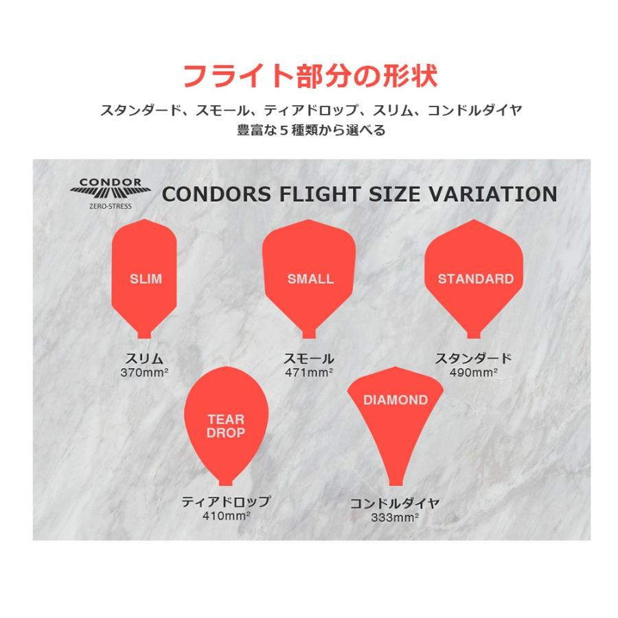 TRiNiDAD（トリニダード） ダーツ フライト CONDOR コンドル シャフト