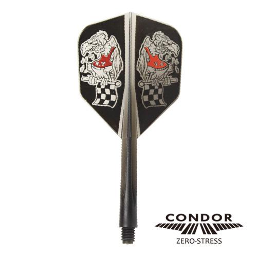 ダーツ フライト CONDOR コンドル Yanmar Fink クリアブラック 山田 勇樹 | CONDOR（ダーツ）