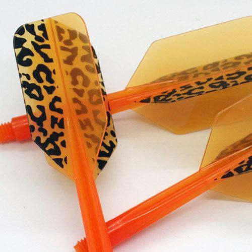 ダーツ フライト CONDOR コンドル leopard(レオパード)オレンジ スリム | CONDOR（ダーツ） | 01