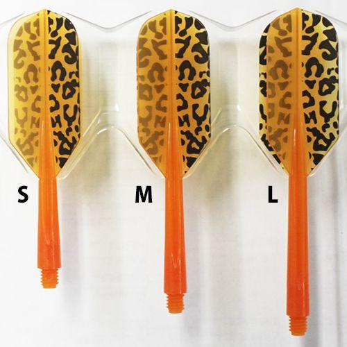 ダーツ フライト CONDOR コンドル leopard(レオパード)オレンジ スリム | CONDOR（ダーツ） | 03