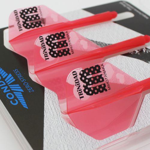 ダーツ フライト CONDOR コンドル 田中美穂 スモール / クリアレッド | CONDOR（ダーツ） | 01