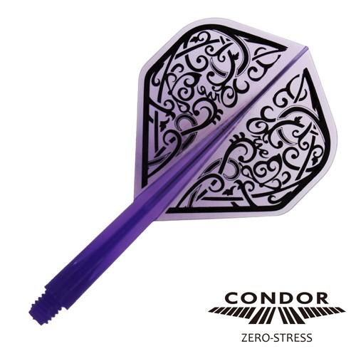 ダーツ フライト CONDOR コンドル 森窪緒里絵 Frame クリアパープル | CONDOR（ダーツ） | 02