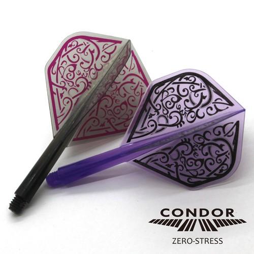 ダーツ フライト CONDOR コンドル 森窪緒里絵 Frame クリアパープル | CONDOR（ダーツ） | 04
