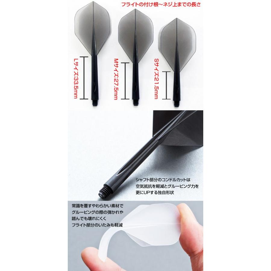 ダーツ フライト CONDOR コンドル ラスタカラー オンラインSHOP限定 スモールM | CONDOR（ダーツ） | 03