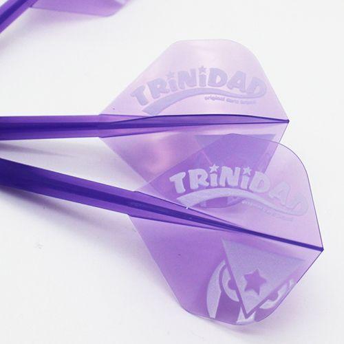 ダーツ フライト CONDOR コンドル TRiNiDADロゴ Ver.2 スタンダードS クリアパープル | CONDOR（ダーツ） | 01