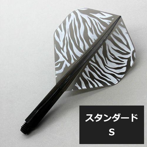 ダーツ フライト CONDOR コンドル ZEBRA ゼブラ クリアブラック スタンダード | CONDOR（ダーツ） | 01
