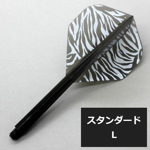 ダーツ フライト CONDOR コンドル ZEBRA ゼブラ クリアブラック スタンダード | CONDOR（ダーツ） | 03