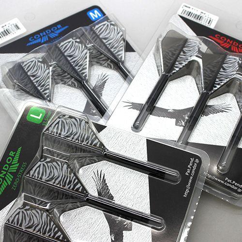 ダーツ フライト CONDOR コンドル ZEBRA ゼブラ クリアブラック スタンダード | CONDOR（ダーツ） | 05