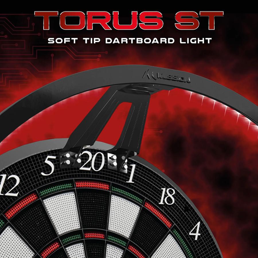 ダーツボード ライト Mission Torus ST Dartboard Lighting for Soft Tip Dartboards |  | 05