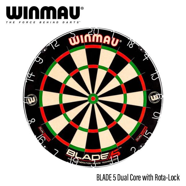 ダーツボード winmau Blade 5 Dual Core with Rota-Lock 3009 ウィンモー ブレード5 デュアルコア | 