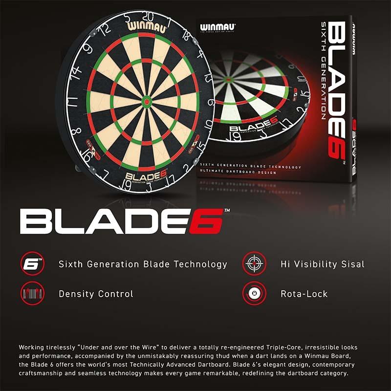 ダーツボード ウィンモー Winmau BLADE 6 DARBOARD 3033 ブレード6 |  | 03