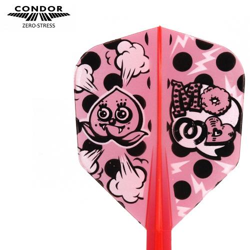 ダーツ フライト CONDOR peach Small コンドル ピーチ スモール | CONDOR（ダーツ） | 01
