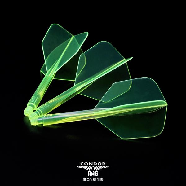 ダーツ フライト CONDOR AXE NEON Small コンドルアックス ネオン スモール イエロー オレンジ ピンク CAXL | CONDOR（ダーツ） | 03