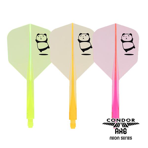 ダーツ フライト Condor Axe Neon S4パンダ Small コンドルアックス ネオン スモール ポスト便ok 5トリ