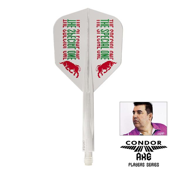ダーツ フライト CONDOR AXE SPECIAL ONE コンドルアックス スペシャル・ワン クリア ホセ・デ・ソウサ選手モデル | CONDOR（ダーツ）