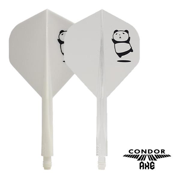 ダーツ フライト CONDOR AXE S4パンダ STD コンドルアックス エスフォー パンダ スタンダード ホワイト クリア | CONDOR（ダーツ）