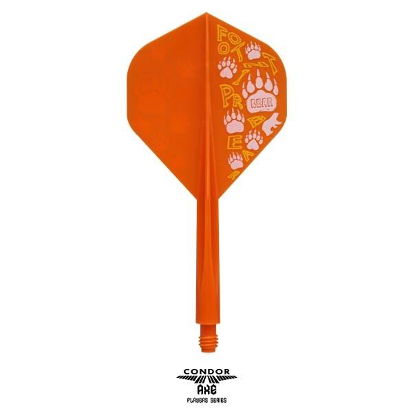 ダーツ フライト CONDOR AXE FOOTPRINT BEAR コンドルアックス フットプリント ベアー 宮脇実由 選手モデル｜dartsshoptito｜02