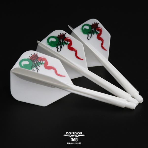 ダーツ フライト CONDOR AXE RED CROWN Jose Marques コンドルアックス レッドクラウン ホセ・マルケス選手モデル | CONDOR（ダーツ） | 09