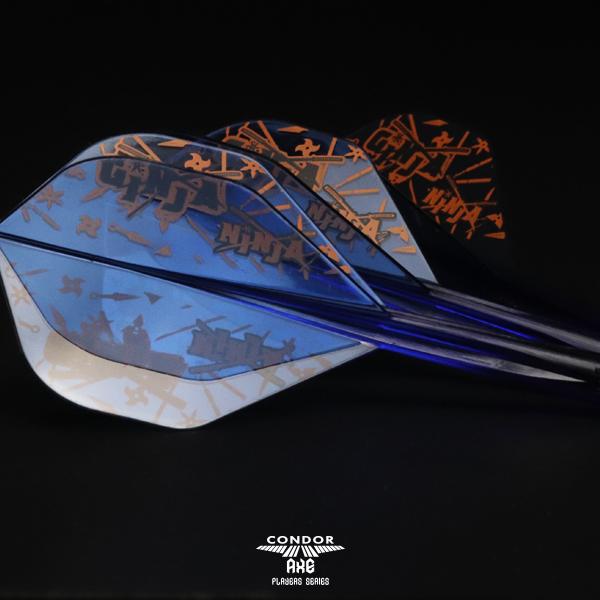 ダーツ フライト CONDOR AXE GINJA NINJA クリアブルー Matt Champbell 選手モデル コンドルアックス ギンジャニンジャ マット・キャンベル |  | 04