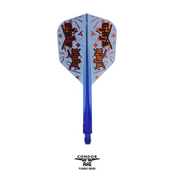 ダーツ フライト CONDOR AXE GINJA NINJA クリアブルー Matt Champbell 選手モデル コンドルアックス ギンジャニンジャ マット・キャンベル |  | 06