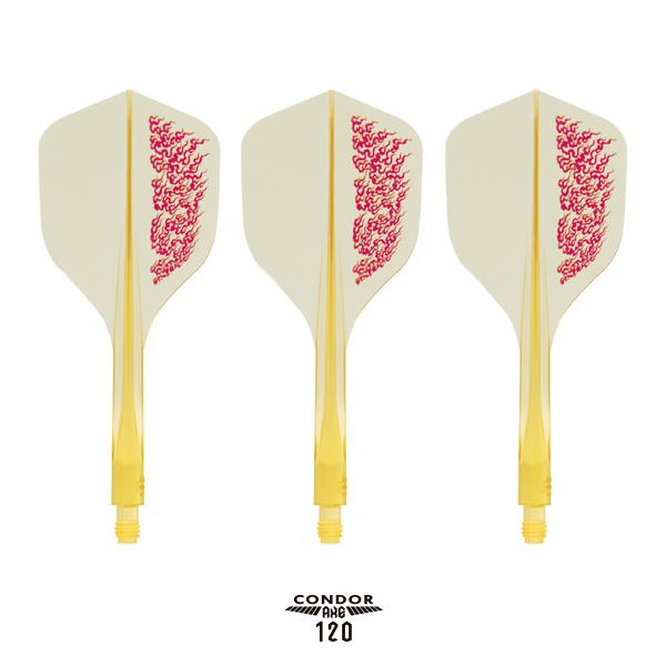 Gomez16 tito限定モデル+山田勇樹プロモデルCONDOR AXE120 ダーツ フライト CONDOR AXE 120 和炎 山田勇樹 選手モデル コンドル