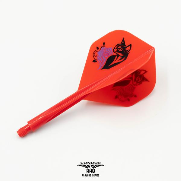 TiTO限定 ダーツ フライト CONDOR AXE BLACK CAT TiTO Limited 岩田