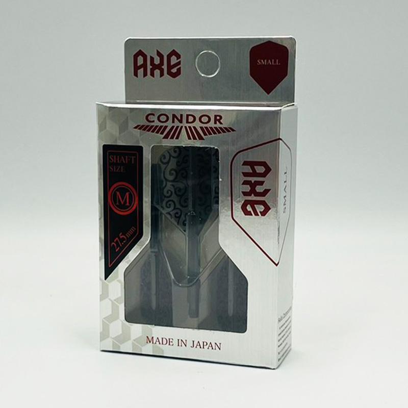 TiTOオンライン限定 ダーツ フライト CONDOR AXE 唐草模様 Small クリアブラック コンドルアックス |  | 02