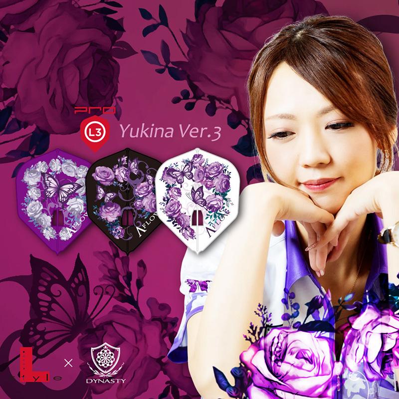 SALE ダーツ フライト ダイナスティー DYNASTY×L-Flight PRO YUKINA3 千葉幸奈モデル |  | 07