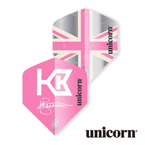 フライト ユニコーン unicorn ULTRAFLY KEEGAN BROWN キーガン・ブラウン ウルトラフライ 折りたたみ(ポスト便OK/2トリ) | unicorn（ダーツ）