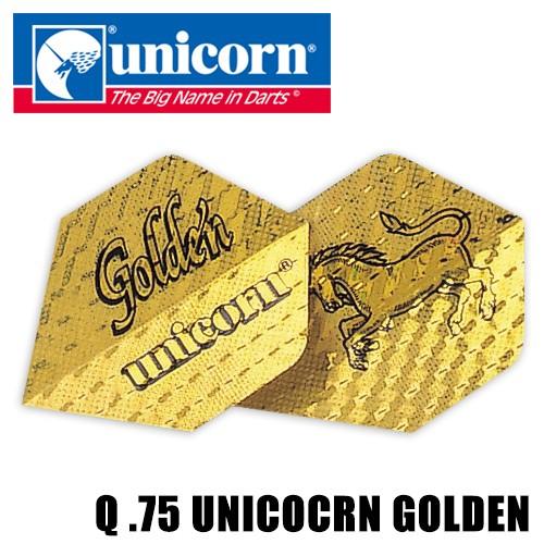 ダーツ フライト ユニコーン unicorn Q.75 ゴールデンユニコーン PLUS(ポスト便OK/2トリ) | unicorn（ダーツ）