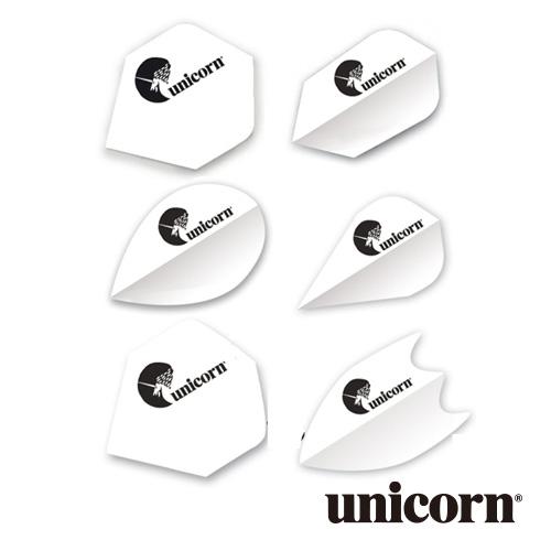 ダーツ フライト unicorn Maestro.100 ユニコーン ホワイト (ポスト便OK/2トリ) | unicorn（ダーツ）
