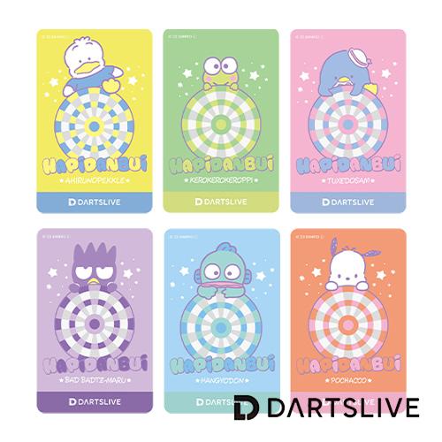 ダーツ ライブカード はぴだんぶい DARTSLIVE CARD 全6種セット-