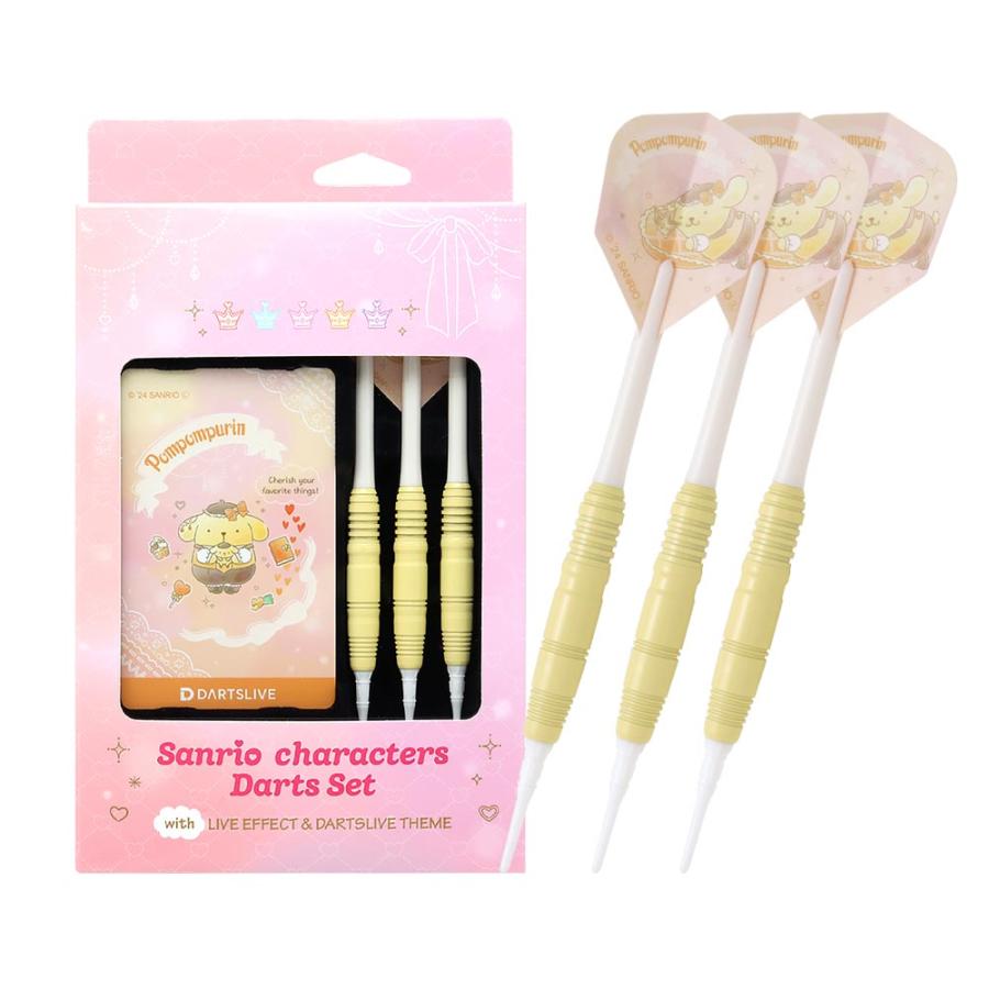 ダーツセット Sanrio characters with DARTSLIVE CARD サンリオ ハローキティ マイメロディ クロミ シナモロール ポムポムプリン(ポスト便OK/10トリ) ダーツセット Sanrio characters with DARTSLIVE CARD サンリオ ハローキティ マイメロディ クロミ シナモロール ポムポムプリン(ポスト便OK/10トリ)