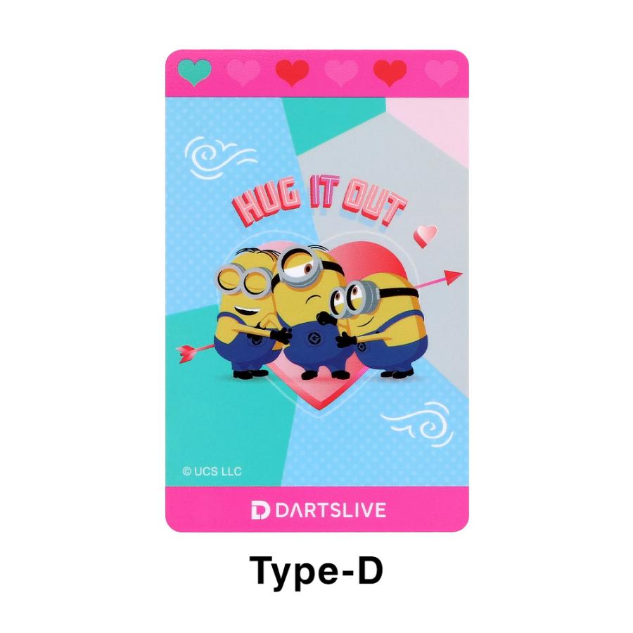 ５枚コンプセット　ダーツライブ　ミニオン　カード アクセサリ > ダーツライブカード > 【Only Japan】ミニオン