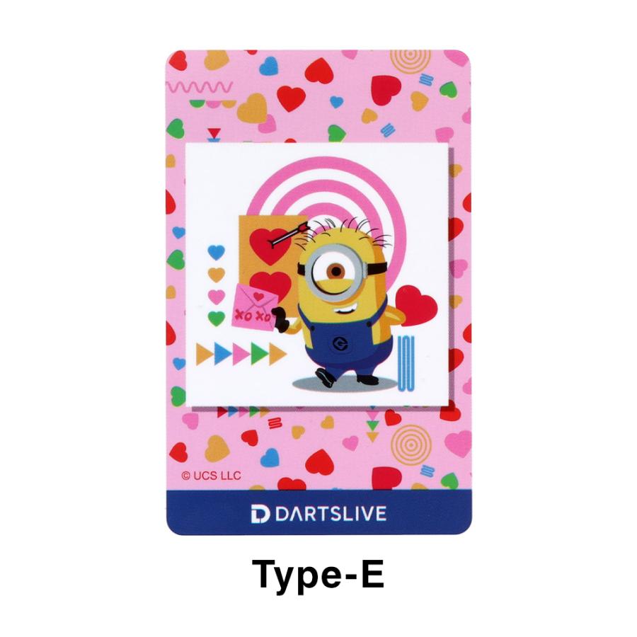 ５枚コンプセット　ダーツライブ　ミニオン　カード アクセサリ > ダーツライブカード > 【Only Japan】ミニオン