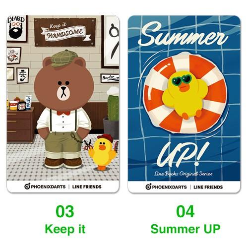 フェニックスカード×LINE FRIENDS 3 PHOENIXカード(ポスト便OK/1トリ
