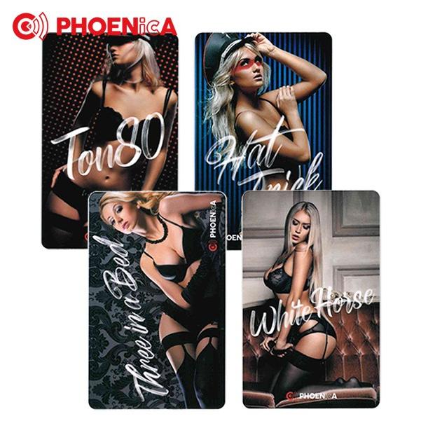 ダーツライブカード　セクシー柄THREE IN ａ　BED ダーツライブカード セクシー柄THREE IN a BED ダーツライブ