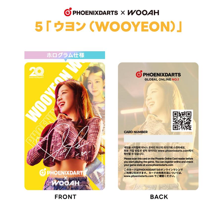 デジコン付きPHOENicA「WOOAH」 　ナナ（NANA） ゲームカード【フェニックス×WOOAH】ナナ : エスダーツYahoo