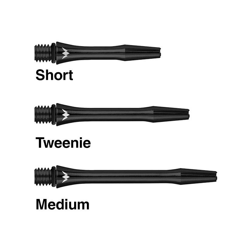 ダーツ シャフト MISSION DARTS AliCross Dart Shafts ミッションダーツ アリクロス ブラック（ポスト便OK/1トリ） |  | 01
