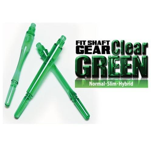 回転 シャフト ダーツ Fitシャフト GEARノーマル クリアグリーン :sh-fit-gear-normal-green:Darts