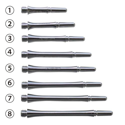 フィットシャフト超ジュラルミンロックノーマル1番スリム4、5、7番　バラ売り不可 Fit】FITShaft超ジュラルミンフィットシャフト ノーマル形状
