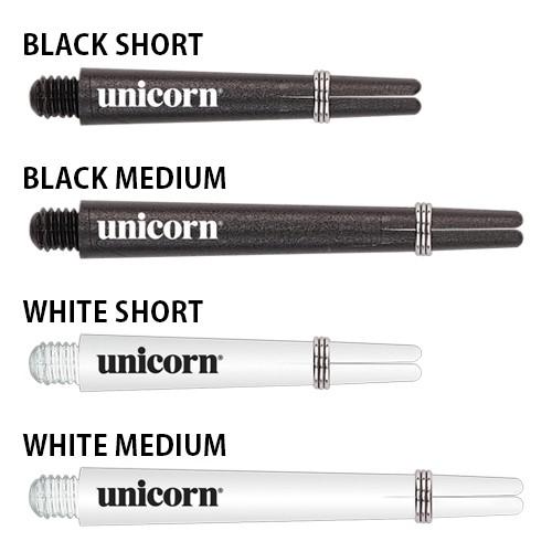 ダーツ シャフト unicorn GRIPPER 3 ブラック/ショート 5セット(ポスト便OK/4トリ) | unicorn（ダーツ） | 01