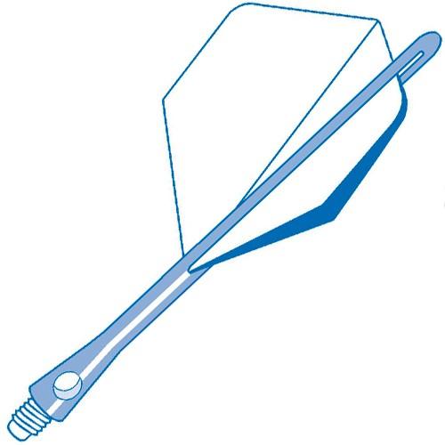 ダーツ unicorn Slik Stik Aluminium+シャフト ブラック (ポスト便OK/3トリ) | unicorn（ダーツ） | 02