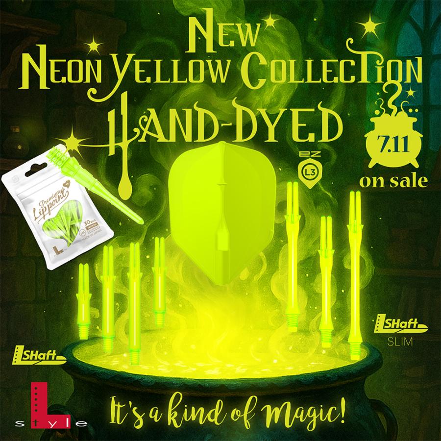 ダーツ ティップ L-style Premium Lippoint SP Neon Yellow 30p エルスタイル プレミアム リップポイント ネオンイエロー (ポスト便OK/5トリ) |  | 01