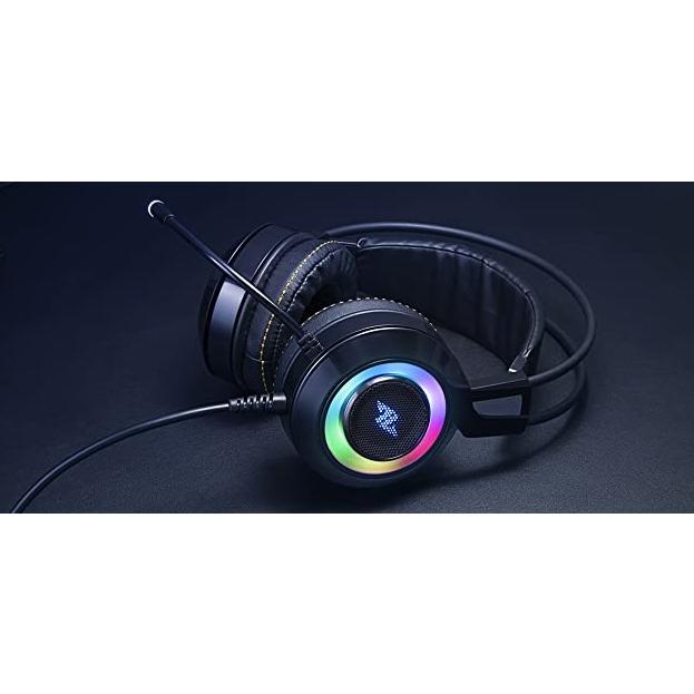 ABKO ゲーミングヘッドセット リアル7.1ch USB /両耳 /ヘッドバンド