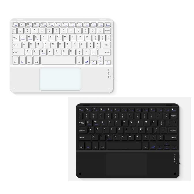 スマホ 無線 Bluetooth キーボード タッチパッド付 持ち運び