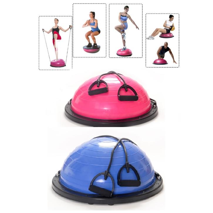 半円型バランスボール 体幹 トレーニング ヨガ ピラティス 空気入れ