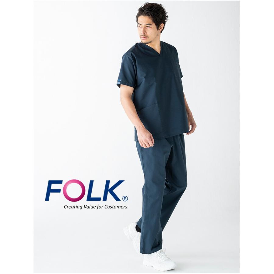 スクラブ上下セット EFOLK男女兼用7000SC 6003SCメンズレディース